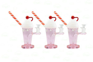ice cream glass rig bong