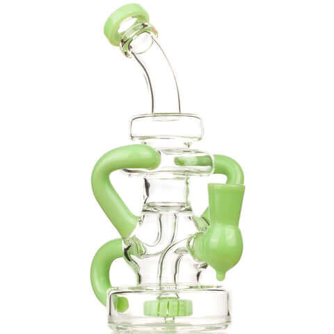 Green_Recycler_Showerhead_Perc_Dab_Rig_Bong_For_Sal