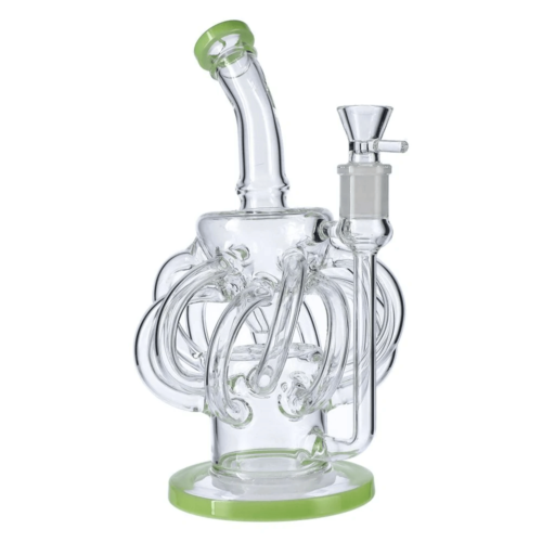 Scientific Recycler Glass Bong 11 Inch