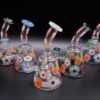 flower decal Glass Mini Rig (5)