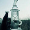 frosted glass recycler