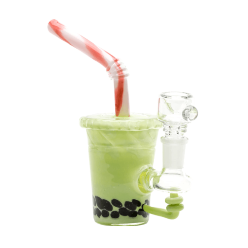 milk tea glass rig