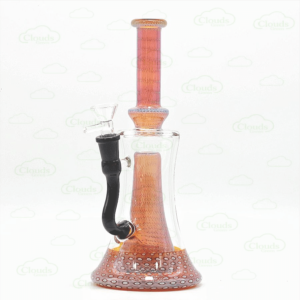 10inch silver fumed glass rig