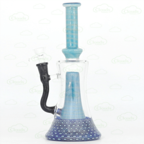 10inch silver fumed glass rig