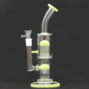 9.2inch double showerhead perc glass bong