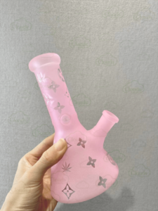 Mini Pink Louis Vuitton bong