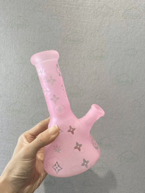 Mini Pink Louis Vuitton bong