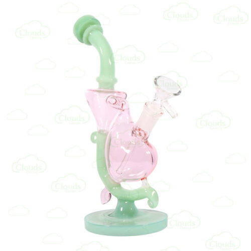 heart shape love glass bong