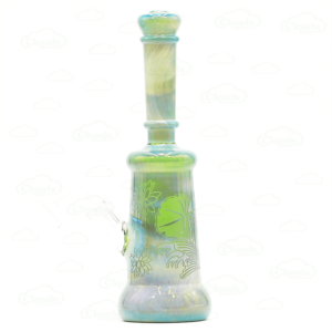 10inch sliver fumed glass bong