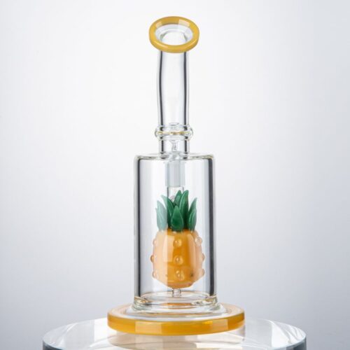 8inch pineapple fruit glass rig