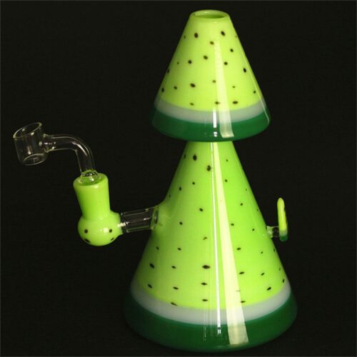 Watermelon Glass Dab rig