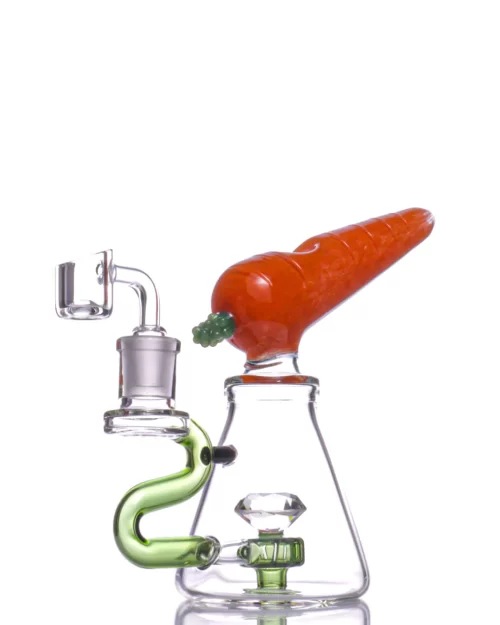 portable carrot glass rig