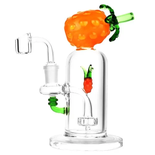 portable pineapple fruit glass rig