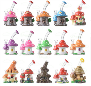 3D hand painted glass dab rig