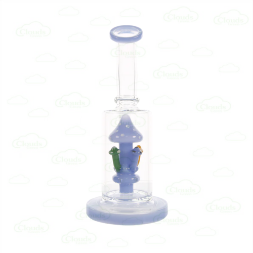 9inch mushroom glass bong