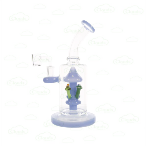 9inch mushroom glass bong