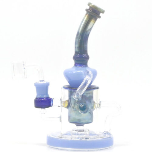 Nice recycler glass dab rig