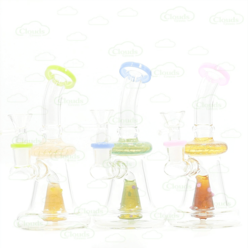 silver fumed glass dab rig (1)