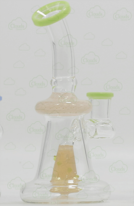silver fumed glass dab rig (1)