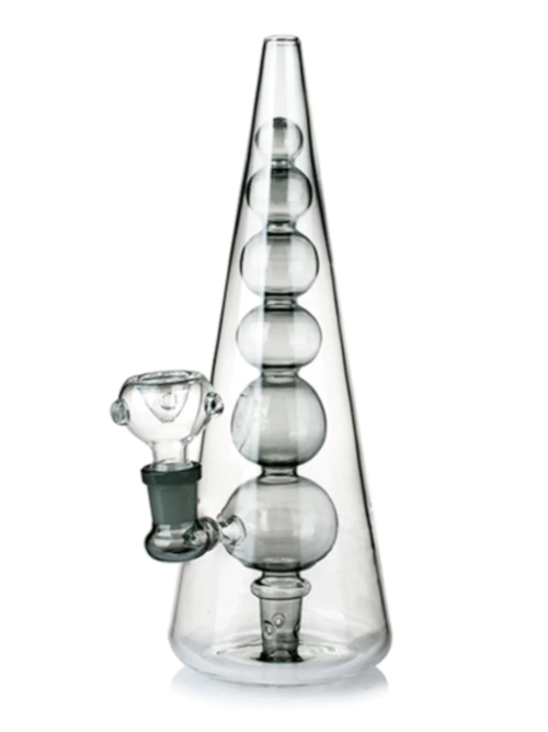 12” Glass Bubbles Bong