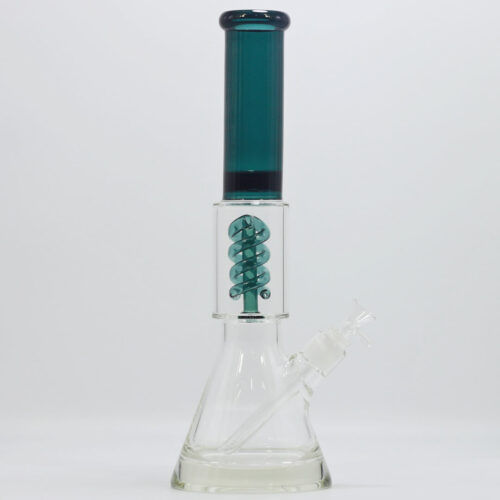 15.7inch basic spiral perc glass beaker