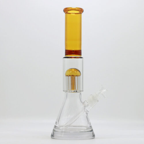 15.7inch showerhead glass beaker bong (1)