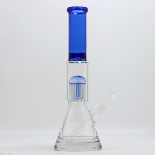 15.7inch showerhead glass beaker bong (1)