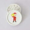 2 piece fully degradation Christmas plastic grinder