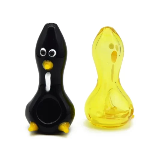 3.3'' cute duckes glass pipe