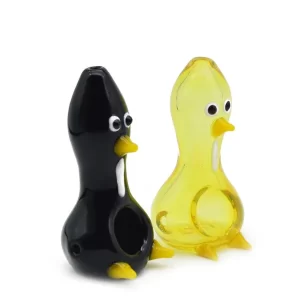 3.3'' cute duckes glass pipe