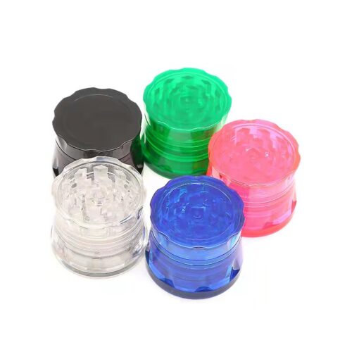 4 piece plastic grinder