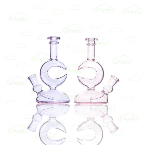 Cute moon glass rig