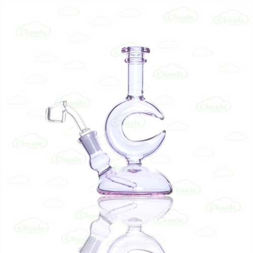 Cute moon glass rig
