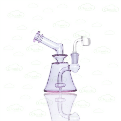 portable colored glass rig