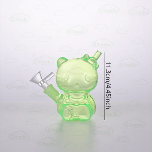 hello kitty glass dab rig