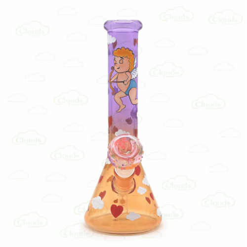 Valentine's Day Cupid Glass Beaker