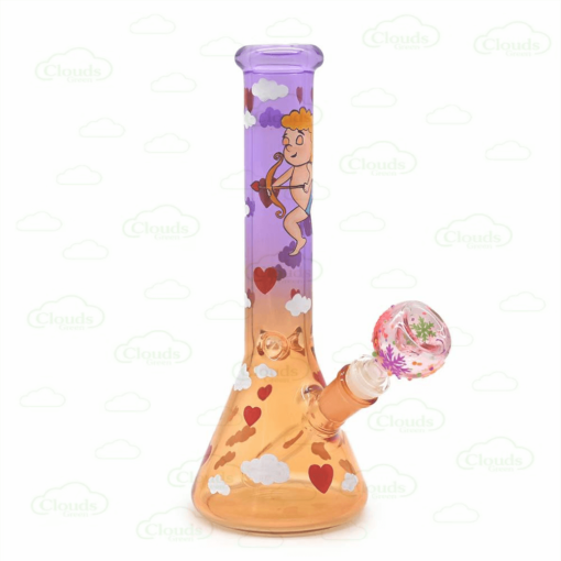 Valentine's Day Cupid Glass Beaker