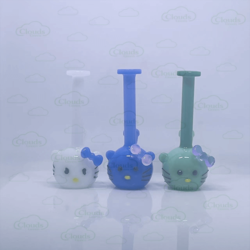 hello kitty glass bong
