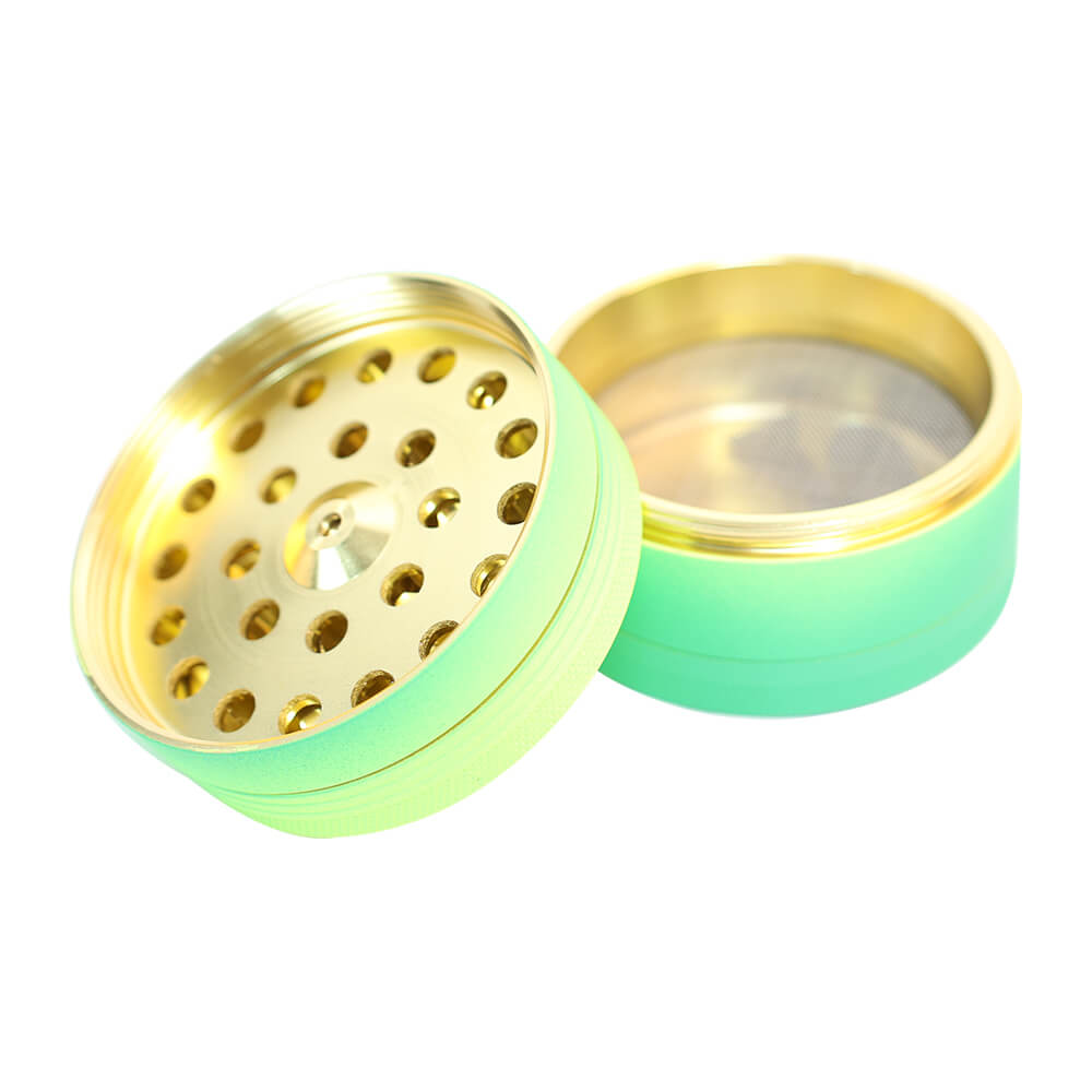 Gradient rubber paint aluminum grinder