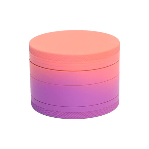 Gradient rubber paint aluminum grinder