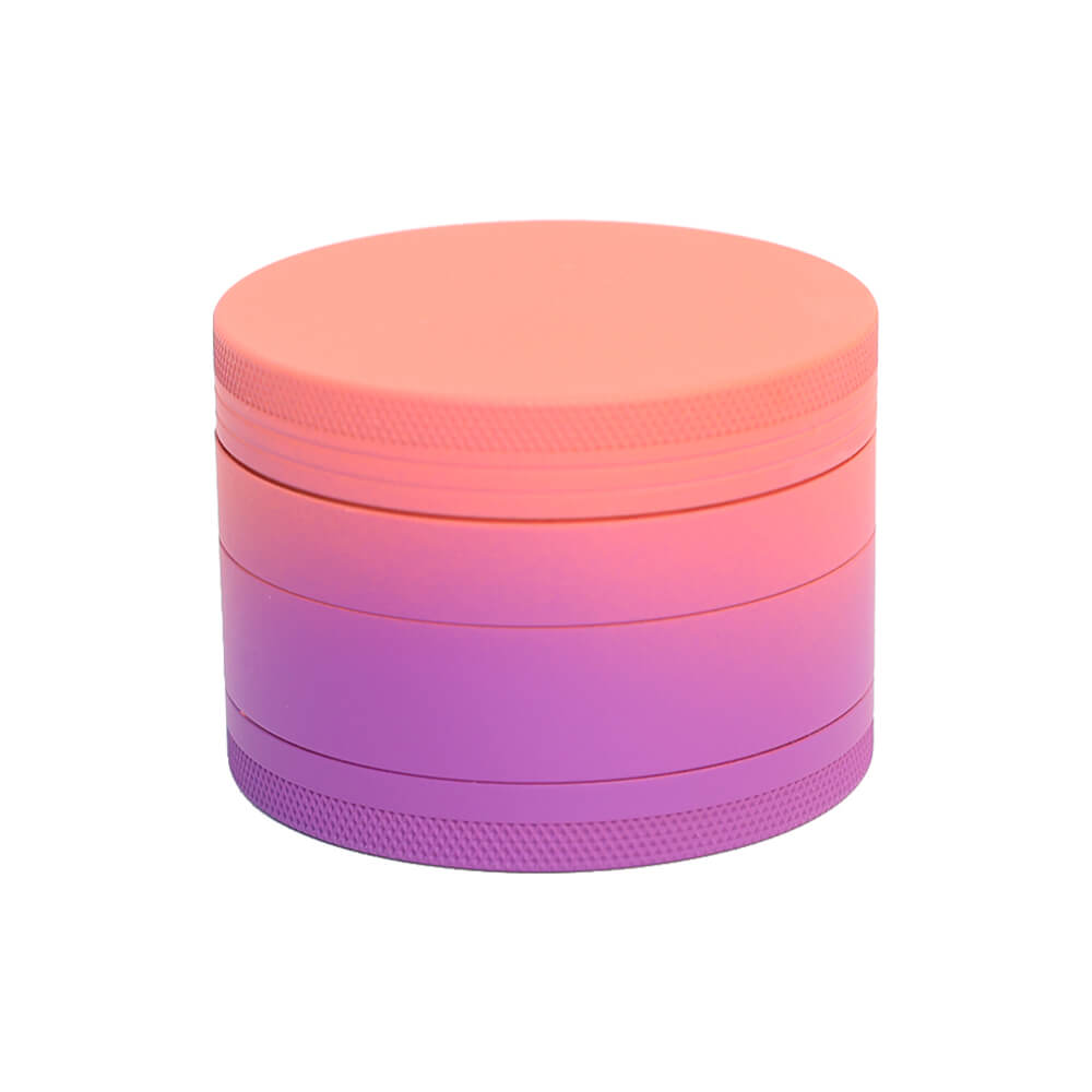 Gradient rubber paint aluminum grinder