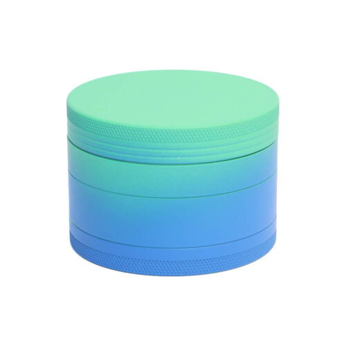 Gradient rubber paint aluminum grinder