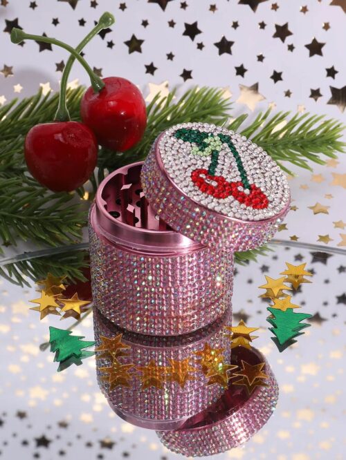 40mm cherry rhinestone grinder