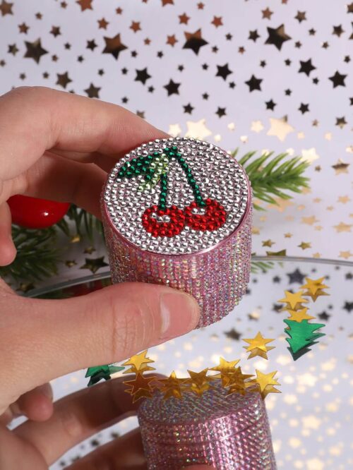 40mm cherry rhinestone grinder