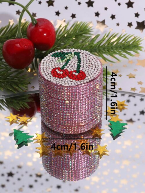 40mm cherry rhinestone grinder