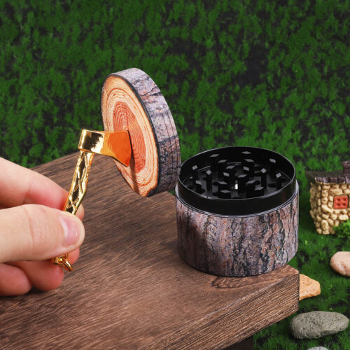 Axe herb grinder