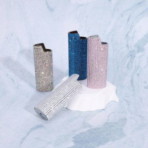 J6 rhinestone lighter sleeve