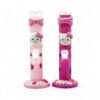 Manufacturer custom hand‑sculpted rhinestone Hello Kitty style glass bong, reference sample for OEM ODM custom glass water pipe